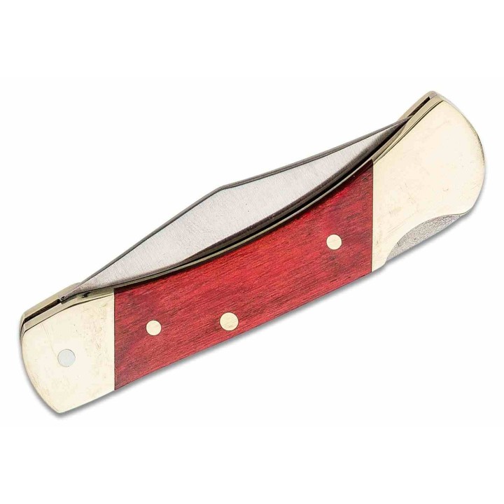 Couteau Schrade Uncle Henry 22 "Brown Bear" Lame Acier Inox Manche Bois de Rose Lockback SCHLB3 - Livraison Gratuite