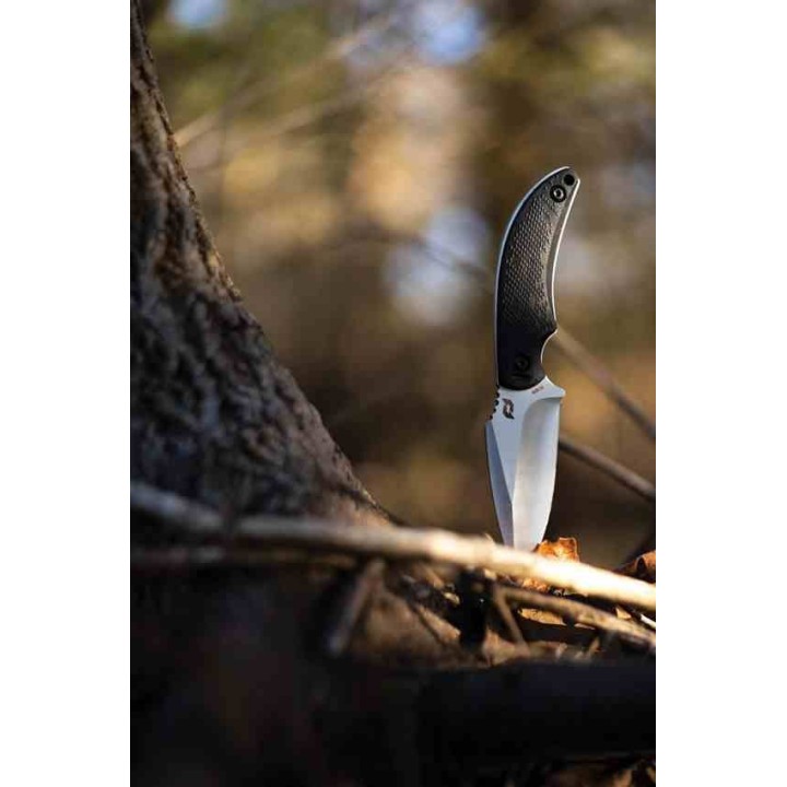 Couteau Schrade Delta Class Adder Lame Acier AUS-10 Manche & Etui Polymère Noir SCH1182521 - Livraison Gratuite