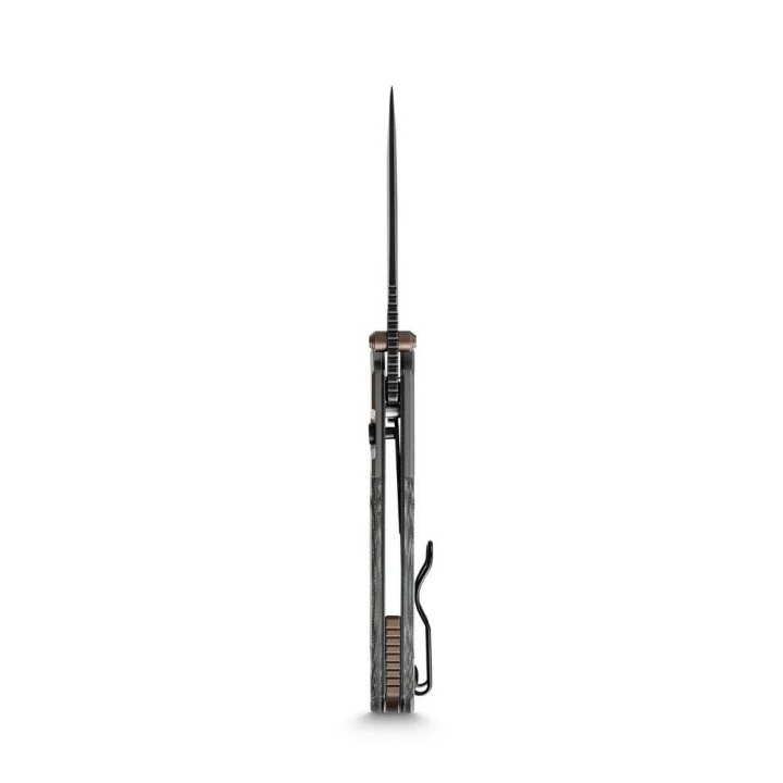 Couteau Vosteed Psyop Lame Acier S35VN Manche Micarta/Titane Top Liner Lock IKBS VOSA2219 - Livraison Gratuite