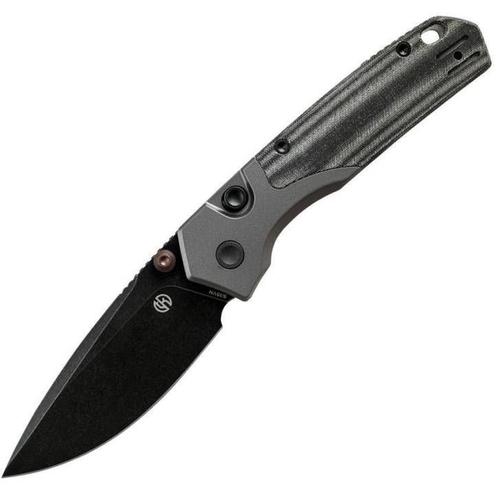 Couteau Vosteed Psyop Lame Acier S35VN Manche Micarta/Titane Top Liner Lock IKBS VOSA2219 - Livraison Gratuite