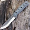 Couteau de Survie Tops B.O.B. Hunter Brothers Acier 1095 Made USA Manche Micarta Etui Kydex TPBROSTBF02 - Livraison Gratuite