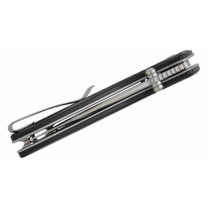 Couteau Civivi Faeger Lame Acier 14C28N Manche G10 Noir Button Lock IKBS CIVC240311 - Livraison Gratuite