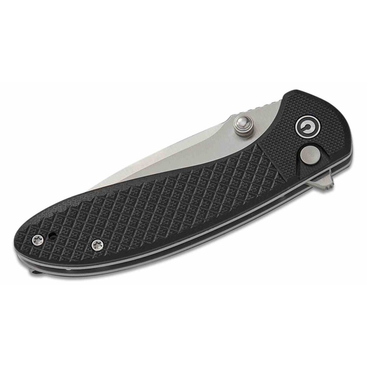 Couteau Civivi Faeger Lame Acier 14C28N Manche G10 Noir Button Lock IKBS CIVC240311 - Livraison Gratuite