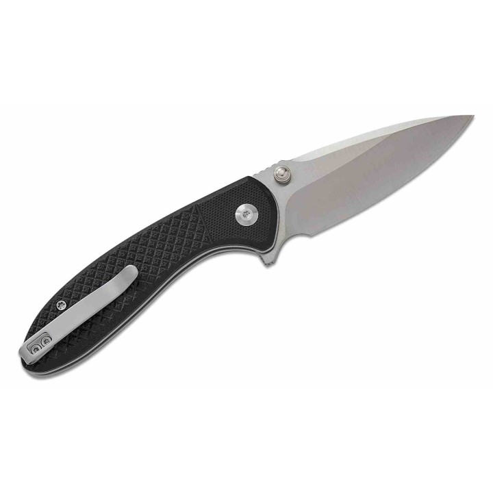 Couteau Civivi Faeger Lame Acier 14C28N Manche G10 Noir Button Lock IKBS CIVC240311 - Livraison Gratuite