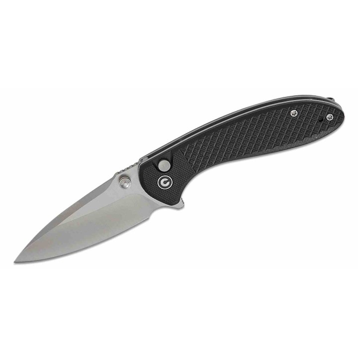 Couteau Civivi Faeger Lame Acier 14C28N Manche G10 Noir Button Lock IKBS CIVC240311 - Livraison Gratuite
