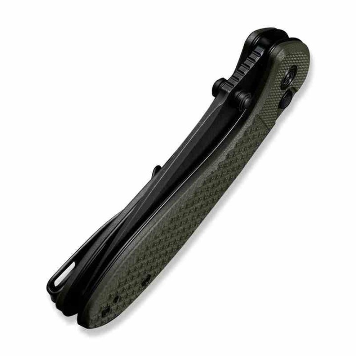 Couteau Civivi Faeger Lame Acier 14C28N Blk Manche G10 Green Button Lock IKBS CIVC240312 - Livraison Gratuite