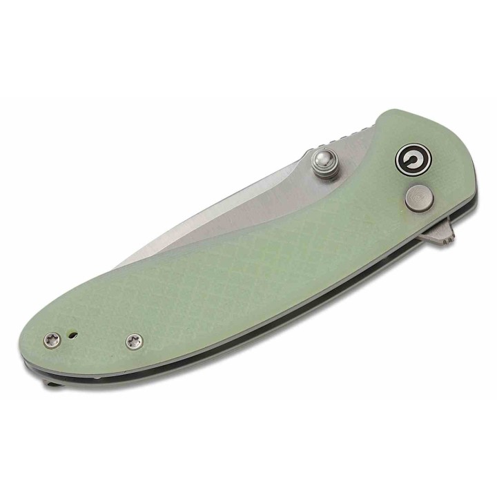 Couteau Civivi Faeger Lame Acier 14C28N Manche G10 Jade Button Lock IKBS CIVC240313 - Livraison Gratuite