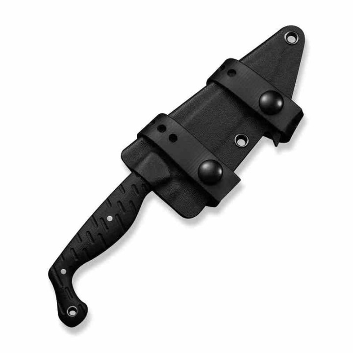 Couteau Civivi MDRN Hunter Black Lame Acier Nitro-V Manche G-10 Etui Kydex CIVC230781 - Livraison Gratuite