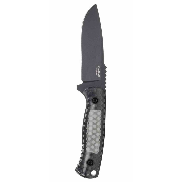 Couteau KA-BAR Les George Cool Name Lame Acier 1095 Cro-Van Manche Polycarbonate Etui Celcon USA KA7700 - Livraison Gratuite