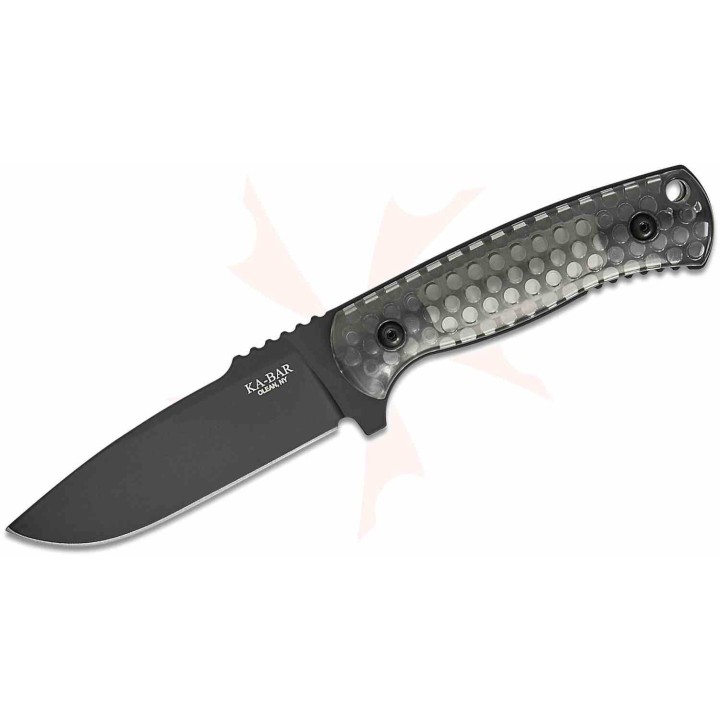 Couteau KA-BAR Les George Cool Name Lame Acier 1095 Cro-Van Manche Polycarbonate Etui Celcon USA KA7700 - Livraison Gratuite