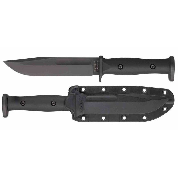 Couteau KA-BAR Slabby Lame Acier 1095 Manche GFN Etui Celcon Made USA KA1310 - Livraison Gratuite