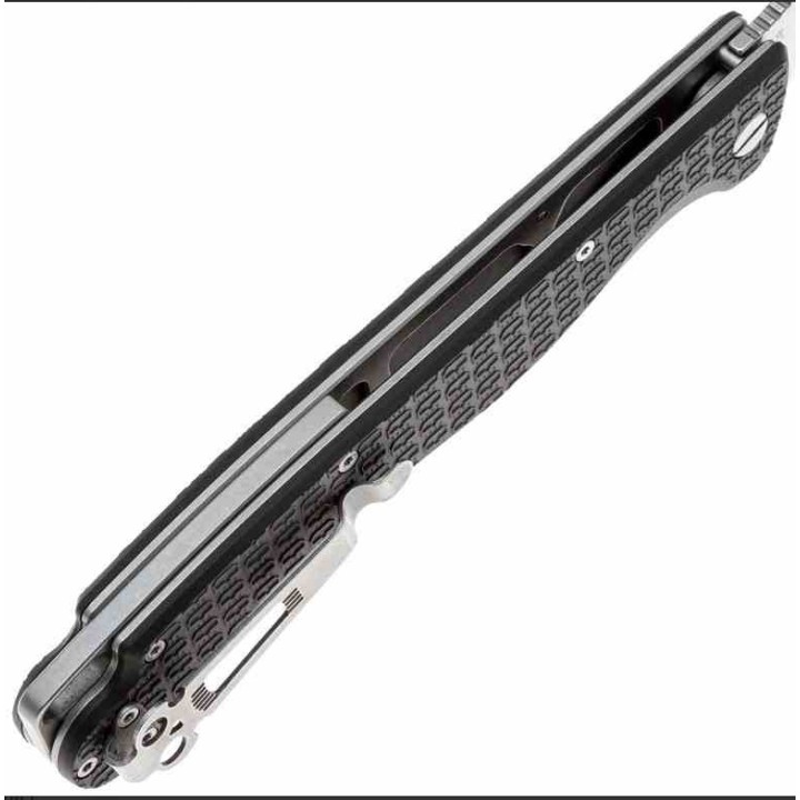 Couteau Daggerr Pero Lame Dague Acier 8Cr14MoV Manche FRN Noir Linerlock Clip DGRPRFBKSW - Livraison Gratuite