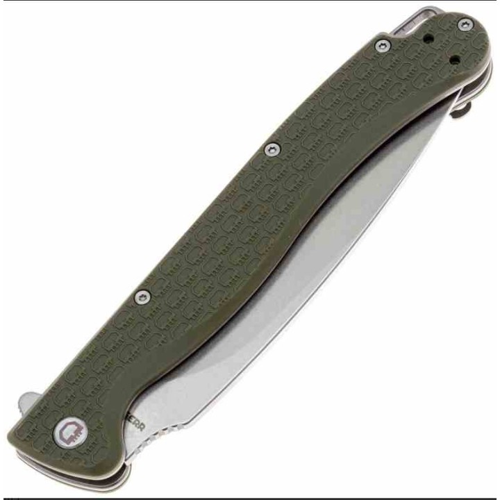 Couteau Daggerr Pero Lame Dague Acier 8Cr14MoV Manche FRN Od Green Linerlock Clip DGRPRFOLSW - Livraison Gratuite