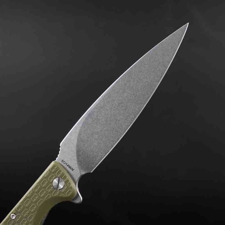 Couteau Daggerr Pero Lame Dague Acier 8Cr14MoV Manche FRN Od Green Linerlock Clip DGRPRFOLSW - Livraison Gratuite