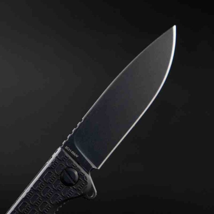 Couteau Daggerr Dopey DL Lame Acier 8Cr14MoV Blk Manche Black FRN Linerlock DGRDPMBKBW- Livraison Gratuite