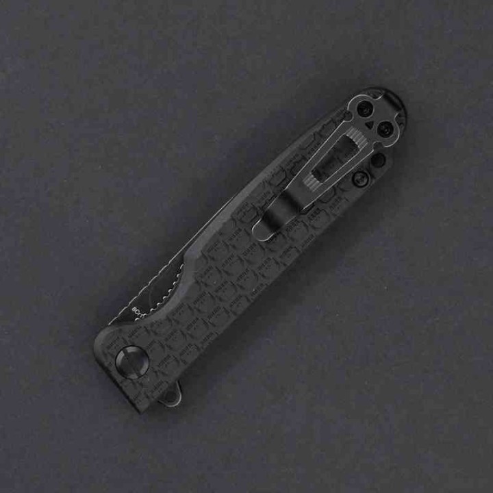 Couteau Daggerr Dopey DL Lame Acier 8Cr14MoV Blk Manche Black FRN Linerlock DGRDPMBKBW- Livraison Gratuite