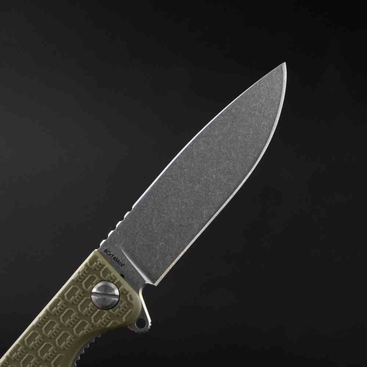 Couteau Daggerr Dopey DL Lame Acier 8Cr14MoV Manche OD Green FRN Linerlock DGRDPMOLSW - Livraison Gratuite