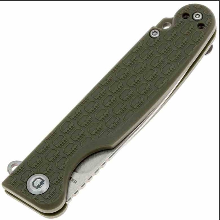 Couteau Daggerr Dopey DL Lame Acier 8Cr14MoV Manche OD Green FRN Linerlock DGRDPMOLSW - Livraison Gratuite