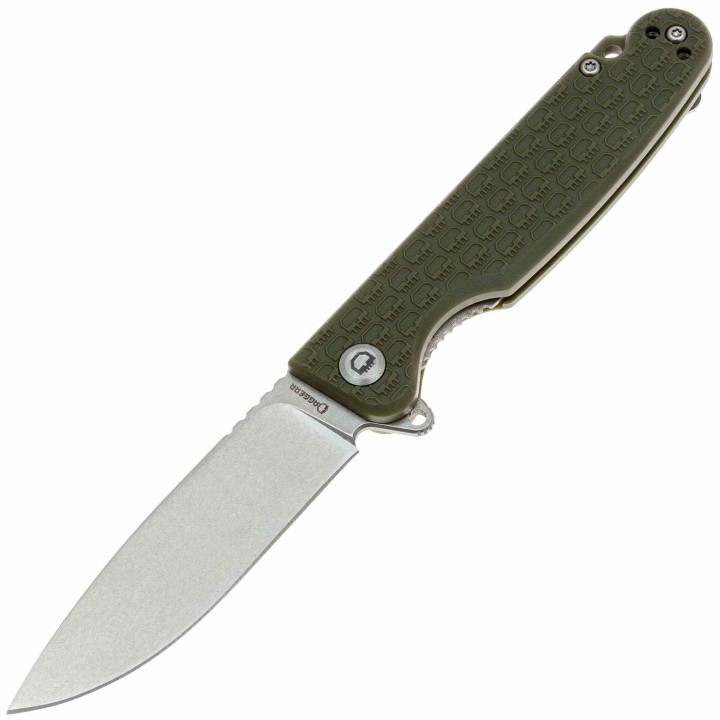 Couteau Daggerr Dopey DL Lame Acier 8Cr14MoV Manche OD Green FRN Linerlock DGRDPMOLSW - Livraison Gratuite