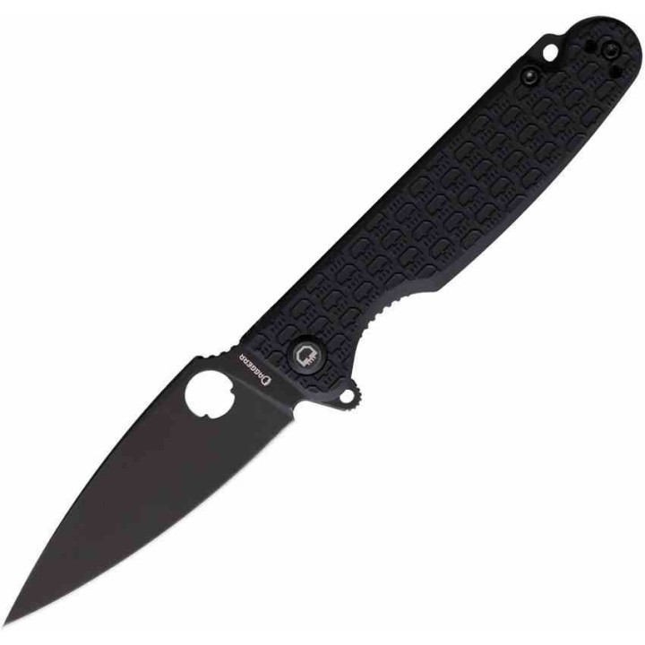 Couteau Daggerr Florin Lame Acier 8Cr14MoV Blk Manche FRN Black Linerlock Clip DGRFLMNBKBW - Livraison Gratuite