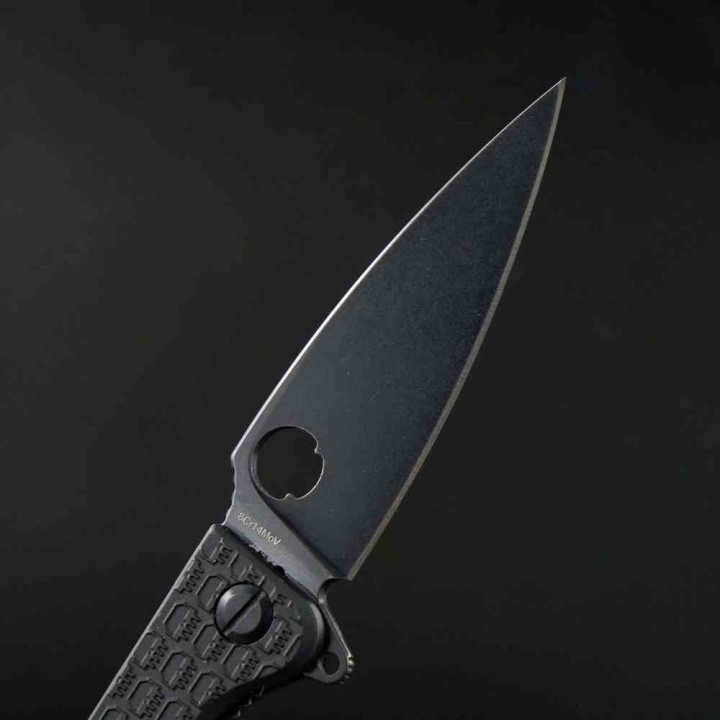 Couteau Daggerr Florin Lame Acier 8Cr14MoV Blk Manche FRN Black Linerlock Clip DGRFLMNBKBW - Livraison Gratuite