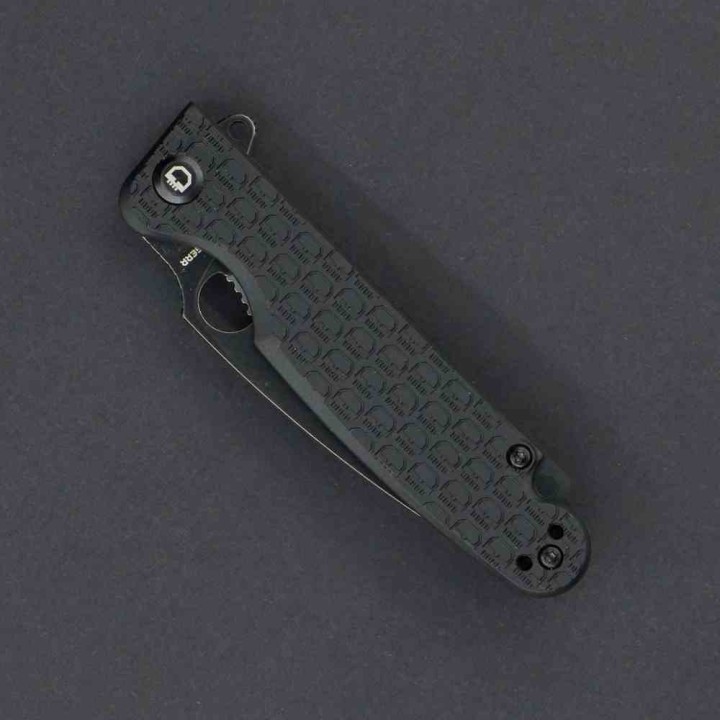 Couteau Daggerr Florin Lame Acier 8Cr14MoV Blk Manche FRN Black Linerlock Clip DGRFLMNBKBW - Livraison Gratuite