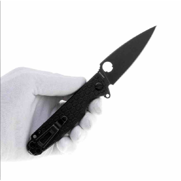 Couteau Daggerr Florin Lame Acier 8Cr14MoV Blk Manche FRN Black Linerlock Clip DGRFLMNBKBW - Livraison Gratuite