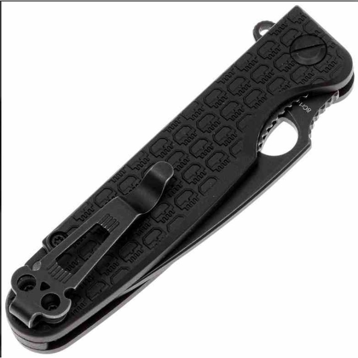 Couteau Daggerr Florin Lame Acier 8Cr14MoV Blk Manche FRN Black Linerlock Clip DGRFLMNBKBW - Livraison Gratuite