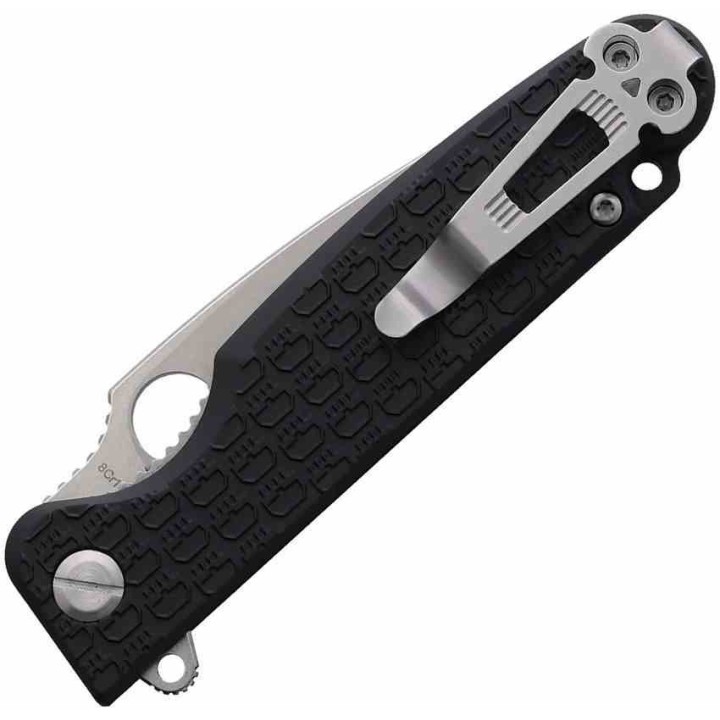 Couteau Daggerr Florin Lame Acier 8Cr14MoV SW Manche FRN Black Linerlock Clip DGRFLMNBKSW - Livraison Gratuite  