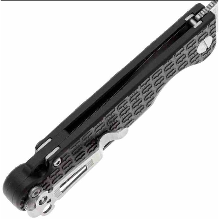 Couteau Daggerr Florin Lame Acier 8Cr14MoV SW Manche FRN Black Linerlock Clip DGRFLMNBKSW - Livraison Gratuite  