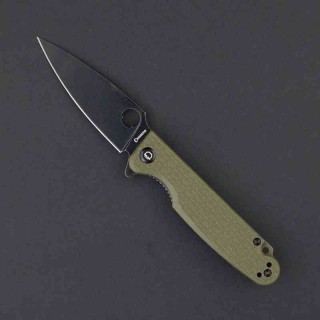Couteau Daggerr Florin Lame Acier 8Cr14MoV Blk Manche FRN OD Green Linerlock Clip DGRFLMNOLBW - Livraison Gratuite