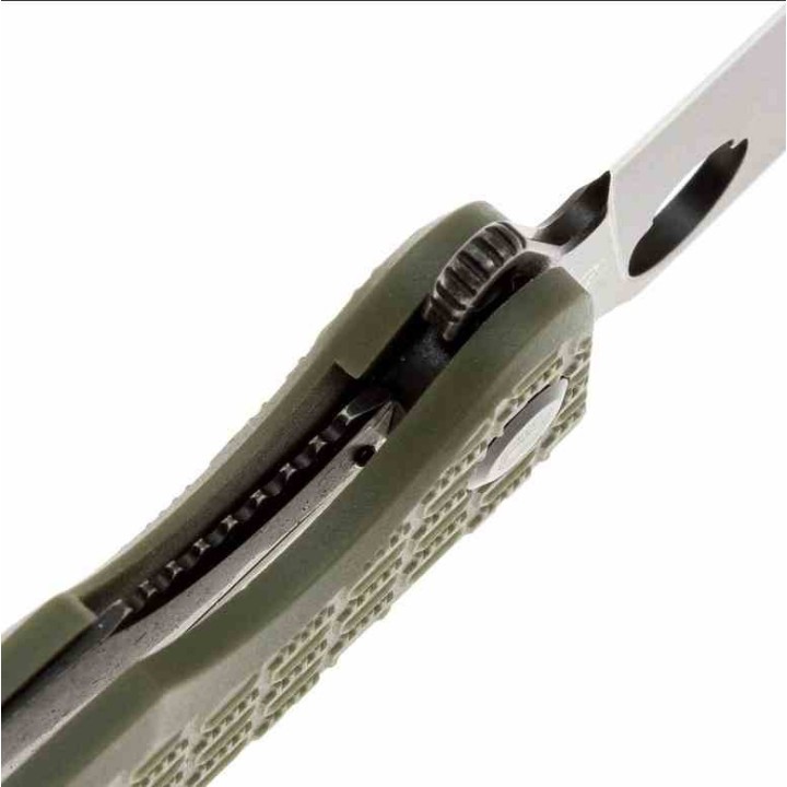 Couteau Daggerr Florin Lame Acier 8Cr14MoV Blk Manche FRN OD Green Linerlock Clip DGRFLMNOLBW - Livraison Gratuite