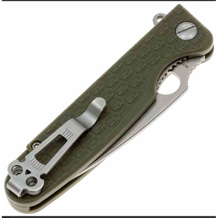 Couteau Daggerr Florin Lame Acier 8Cr14MoV SW Manche FRN OD Green Linerlock Clip DGRFLMNOLSW - Livraison Gratuite