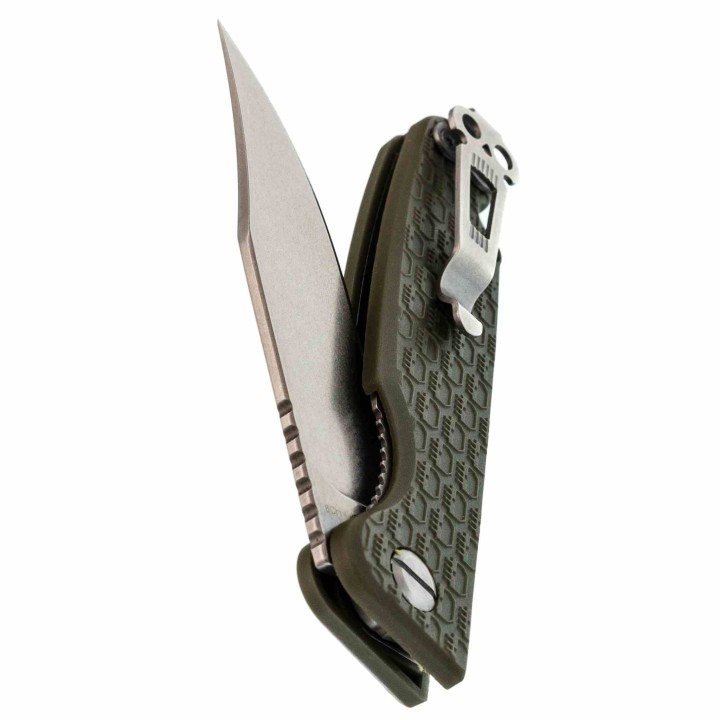 Couteau Daggerr Leprechaun Lame Acier 8Cr14MoV Manche FRN OD Green Linerlock DGRLPMOLSW - Livraison Gratuite