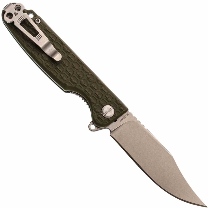Couteau Daggerr Leprechaun Lame Acier 8Cr14MoV Manche FRN OD Green Linerlock DGRLPMOLSW - Livraison Gratuite