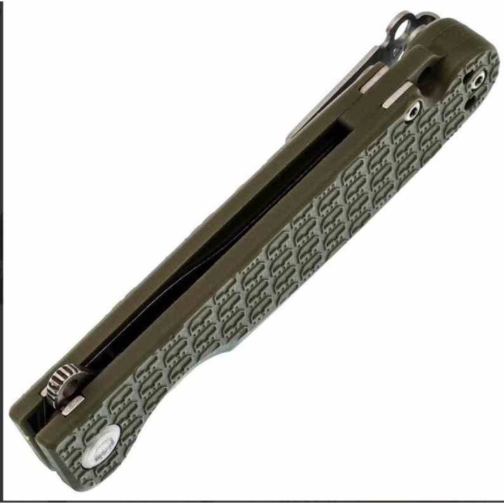 Couteau Daggerr Leprechaun Lame Acier 8Cr14MoV Manche FRN OD Green Linerlock DGRLPMOLSW - Livraison Gratuite
