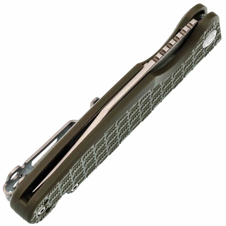 Couteau Daggerr Leprechaun Lame Acier 8Cr14MoV Manche FRN OD Green Linerlock DGRLPMOLSW - Livraison Gratuite