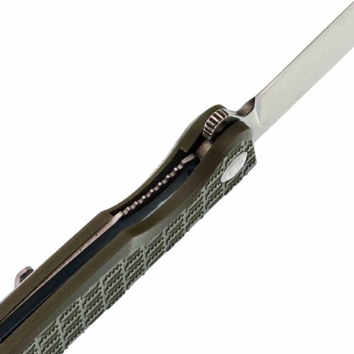 Couteau Daggerr Leprechaun Lame Acier 8Cr14MoV Manche FRN OD Green Linerlock DGRLPMOLSW - Livraison Gratuite