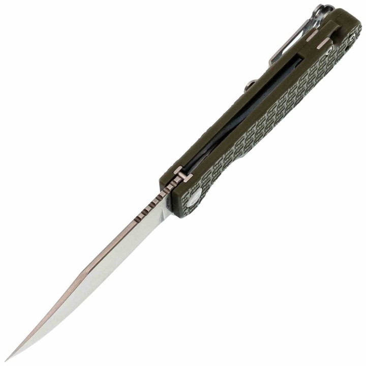 Couteau Daggerr Leprechaun Lame Acier 8Cr14MoV Manche FRN OD Green Linerlock DGRLPMOLSW - Livraison Gratuite