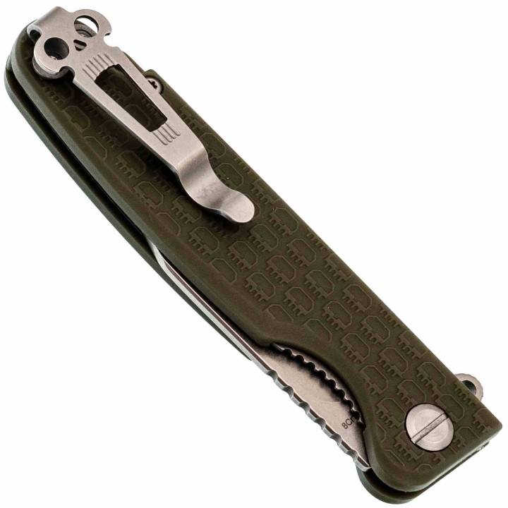 Couteau Daggerr Leprechaun Lame Acier 8Cr14MoV Manche FRN OD Green Linerlock DGRLPMOLSW - Livraison Gratuite