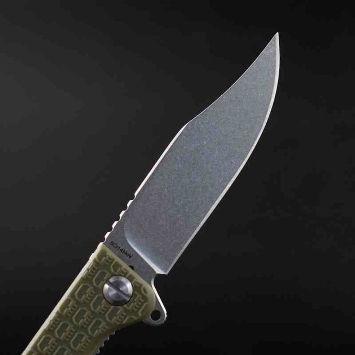 Couteau Daggerr Leprechaun Lame Acier 8Cr14MoV Manche FRN OD Green Linerlock DGRLPMOLSW - Livraison Gratuite