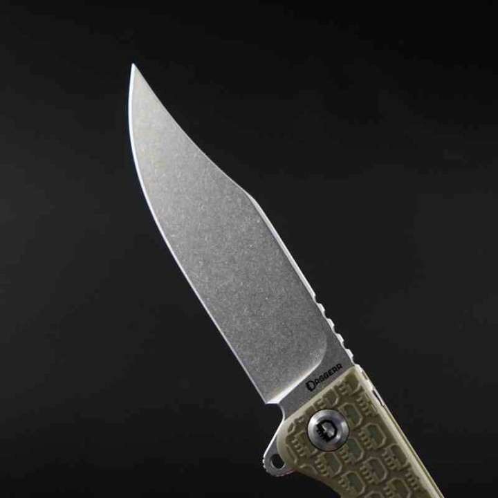 Couteau Daggerr Leprechaun Lame Acier 8Cr14MoV Manche FRN OD Green Linerlock DGRLPMOLSW - Livraison Gratuite