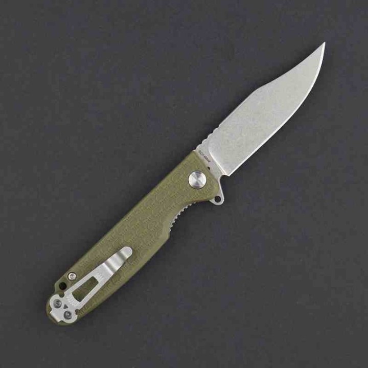 Couteau Daggerr Leprechaun Lame Acier 8Cr14MoV Manche FRN OD Green Linerlock DGRLPMOLSW - Livraison Gratuite