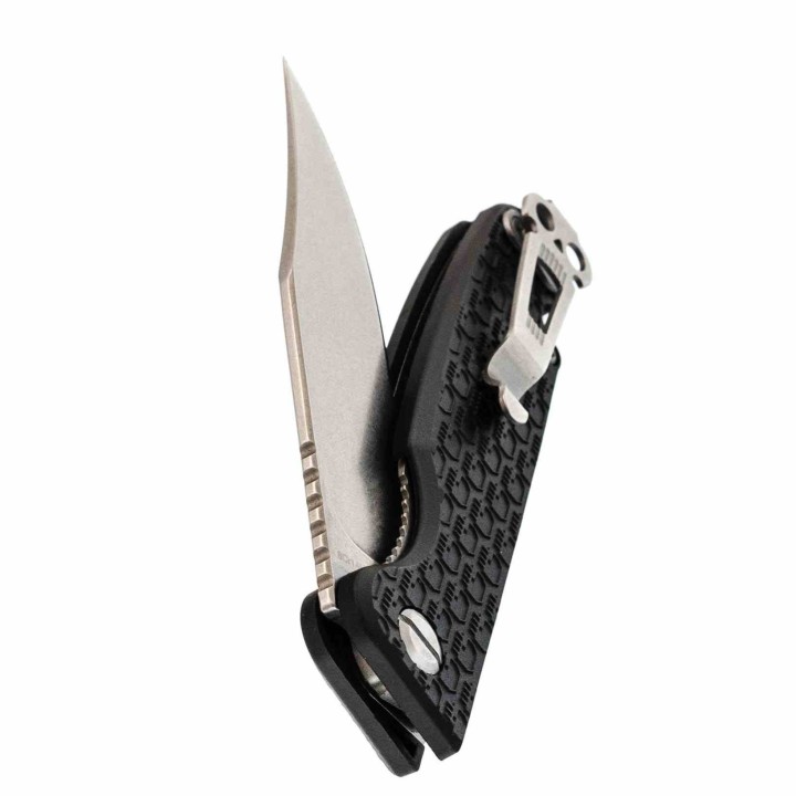 Couteau Daggerr Leprechaun Lame Acier 8Cr14MoV Manche FRN Black Linerlock DGRLPMBKSW - Livraison Gratuite