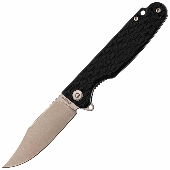 Couteau Daggerr Leprechaun Lame Acier 8Cr14MoV Manche FRN Black Linerlock DGRLPMBKSW - Livraison Gratuite