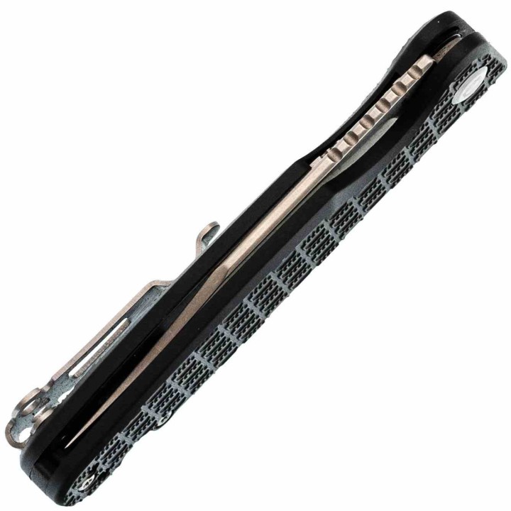 Couteau Daggerr Leprechaun Lame Acier 8Cr14MoV Manche FRN Black Linerlock DGRLPMBKSW - Livraison Gratuite