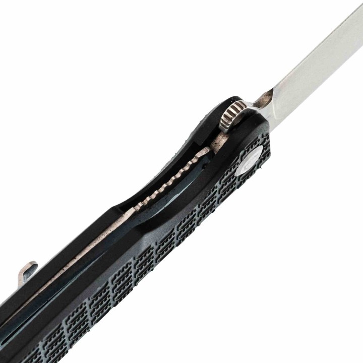 Couteau Daggerr Leprechaun Lame Acier 8Cr14MoV Manche FRN Black Linerlock DGRLPMBKSW - Livraison Gratuite