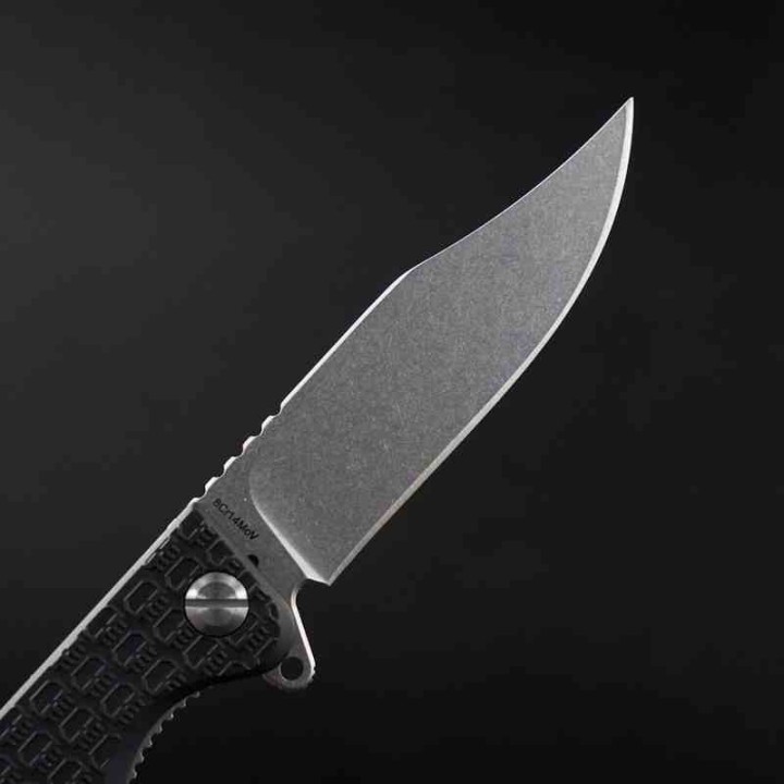 Couteau Daggerr Leprechaun Lame Acier 8Cr14MoV Manche FRN Black Linerlock DGRLPMBKSW - Livraison Gratuite