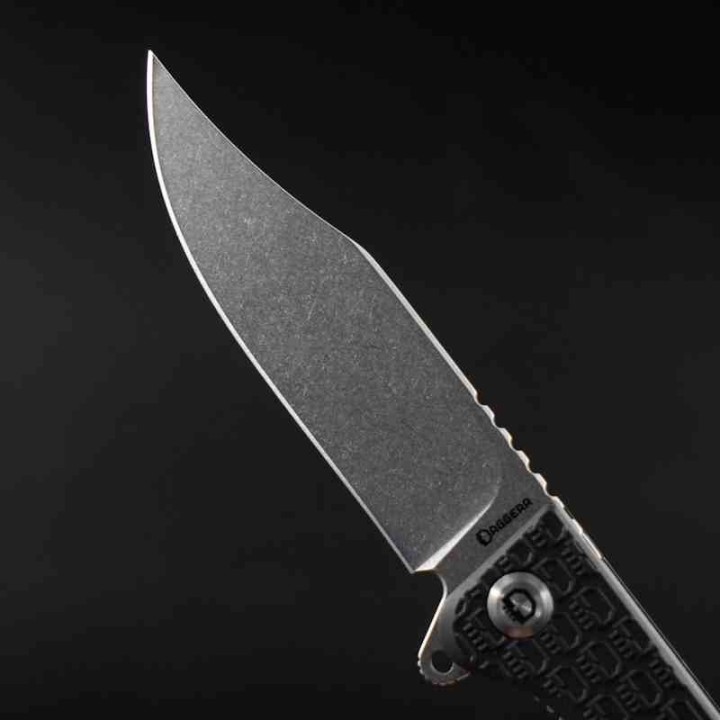 Couteau Daggerr Leprechaun Lame Acier 8Cr14MoV Manche FRN Black Linerlock DGRLPMBKSW - Livraison Gratuite