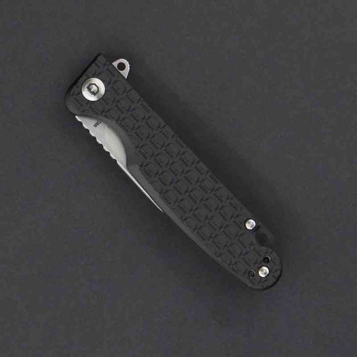 Couteau Daggerr Leprechaun Lame Acier 8Cr14MoV Manche FRN Black Linerlock DGRLPMBKSW - Livraison Gratuite